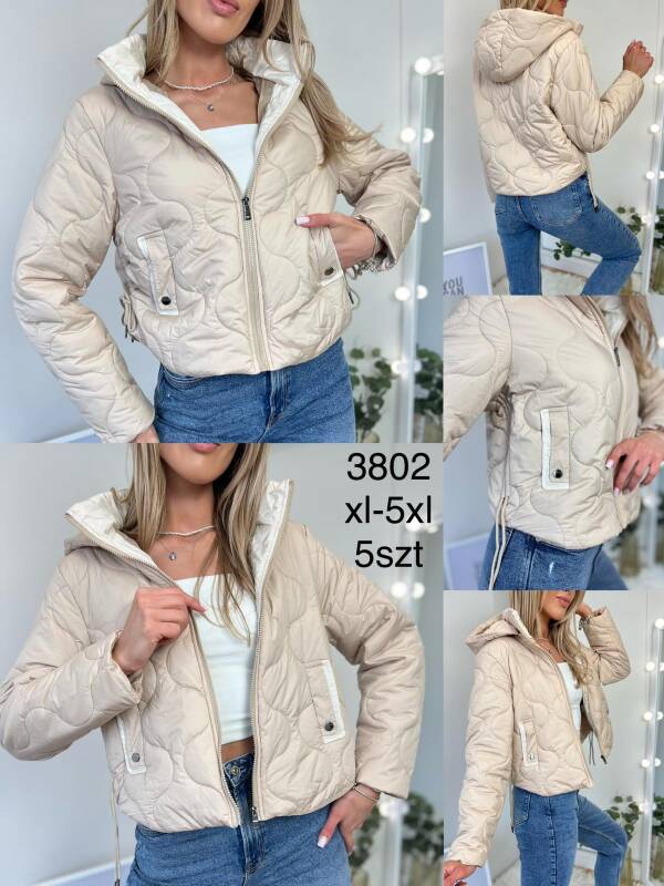 Kurtka męska zimowa Roz XL-5XL, 1 Kolor Paczka 5 szt