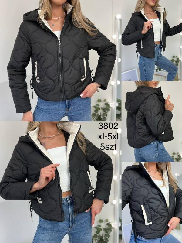Kurtka męska zimowa Roz XL-5XL, 1 Kolor Paczka 5 szt