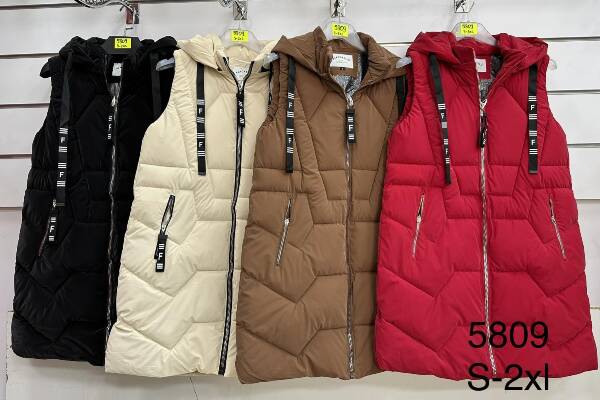 Kamizelka damska Roz S-2XL, 1 Kolor Paczka 5 szt
