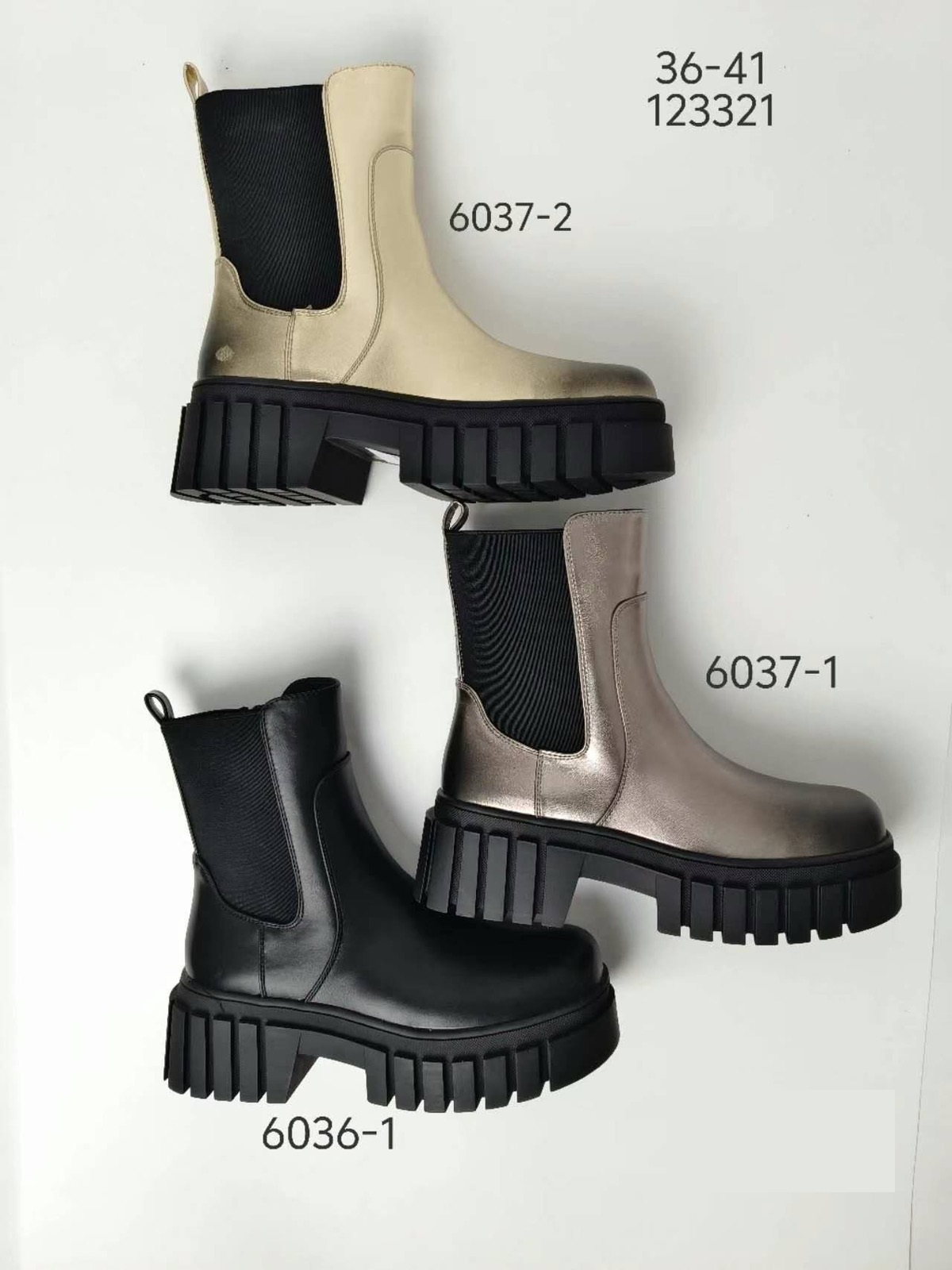 BOTKI damskie 36-41/ 12 par