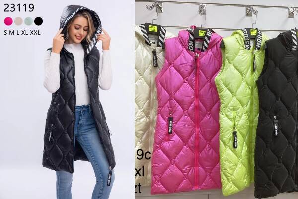 Kamizelka damska Roz S-2XL, 1 Kolor Paczka 5 szt