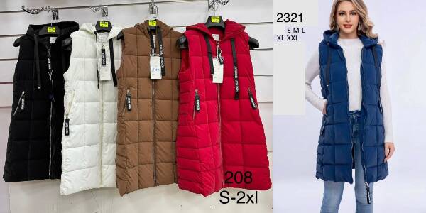 Kamizelka damska Roz S-2XL, 1 Kolor Paczka 5 szt