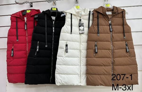Kamizelka damska Roz M-3XL, 1 Kolor Paczka 5 szt