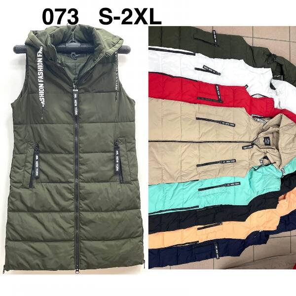 Kamizelka damska Roz S-2XL, 1 Kolor Paczka 5 szt