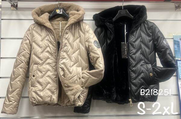 Kurtki damskie zimowe Roz S-2XL, 1 Kolor Paczka 5 szt