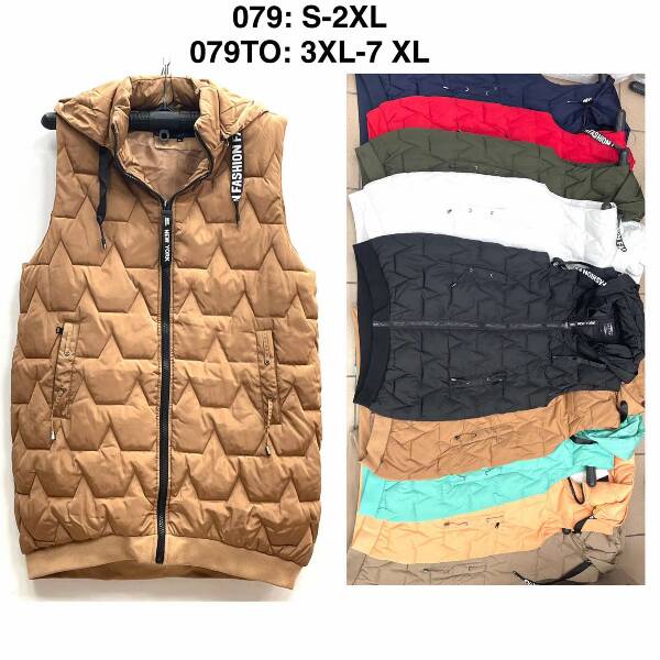 Kamizelka damska duże  Roz 3XL-7XL, 1 Kolor Paczka 5 szt