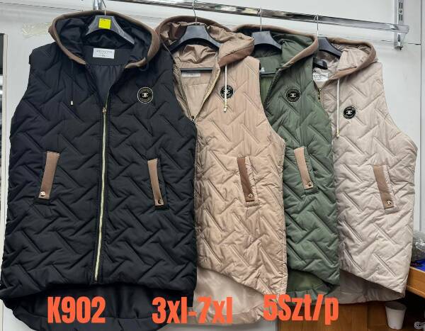 Kamizelka damska Roz 3XL-7XL, 1 Kolor Paczka 5 szt