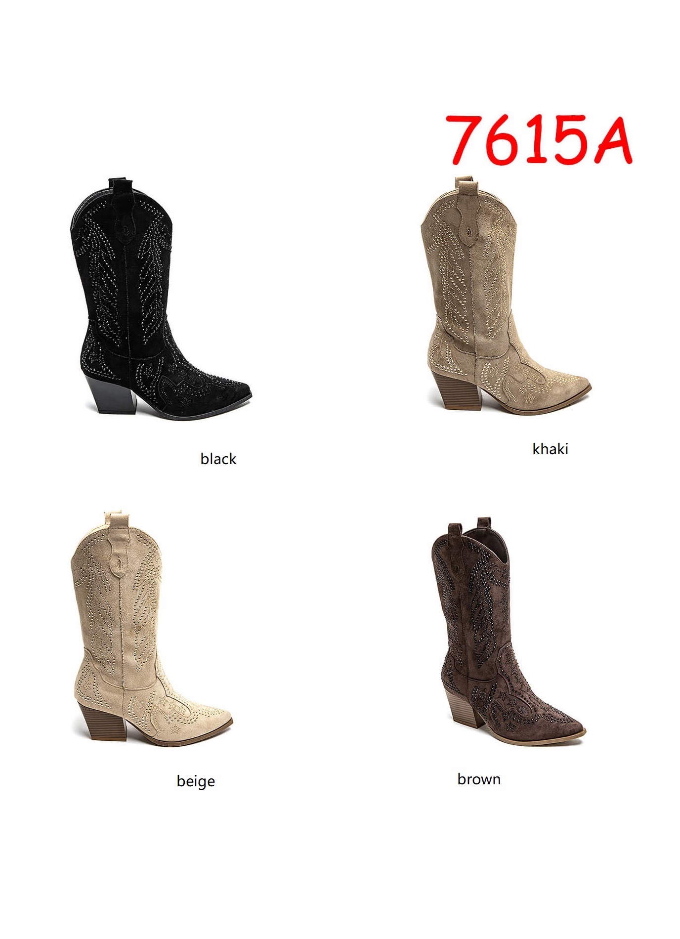 BOTKI damskie 36-41/ 12 par