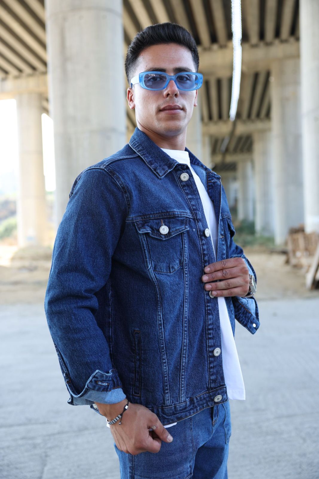 Kurtka meska jeans Roz M-3XL Paczka 5szt