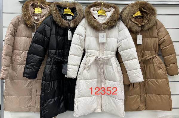 Kurtki damskie zimowe  Roz M-3XL, 1 Kolor Paczka 5 szt