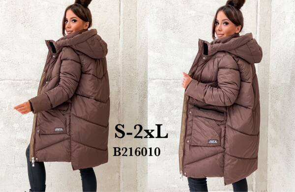 Zimowe Płaszcze Roz S-2XL, 1 Kolor Paczka 5 szt