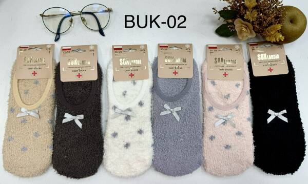 Stopki damskie Roz 35-42, Mix kolor Paczka 30 szt