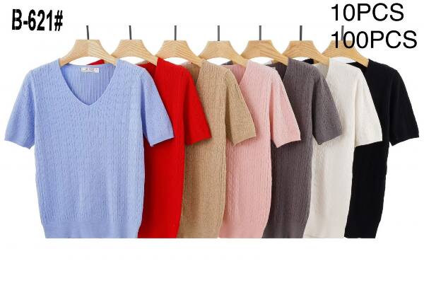 Swetry damskie Roz Standard, Mix kolor, Paszka 10 szt