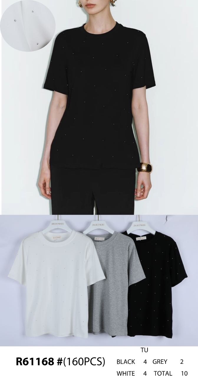 Bluzka damskie (Francja produkt) Roz Standard, Mix kolor, Paszka 10 szt