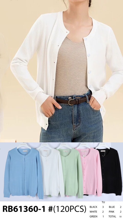 Swetry damskie (Francja produkt) Roz Standard, Mix kolor, Paszka 10 szt
