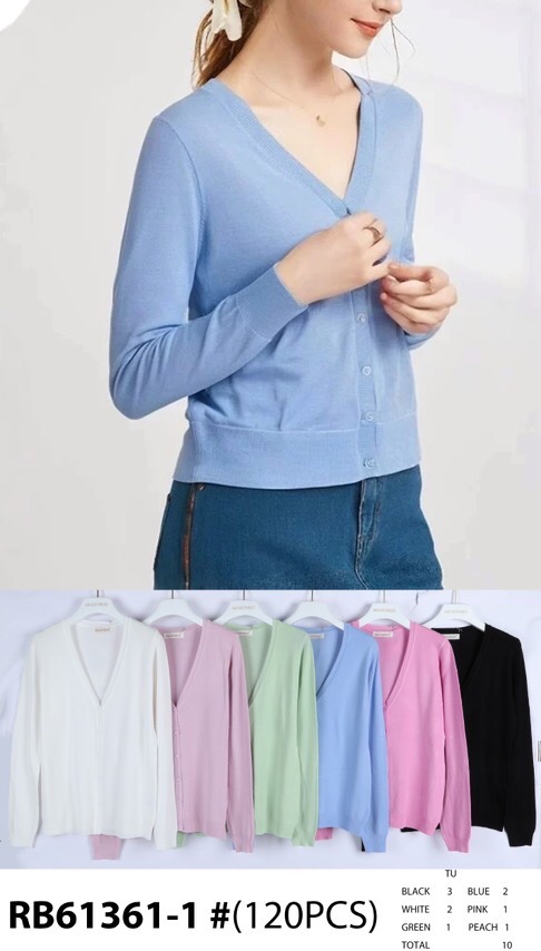 Swetry damskie (Francja produkt) Roz Standard, Mix kolor, Paszka 10 szt
