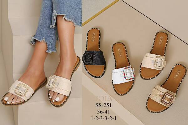 Klapki damskie 36-41/ 12 par