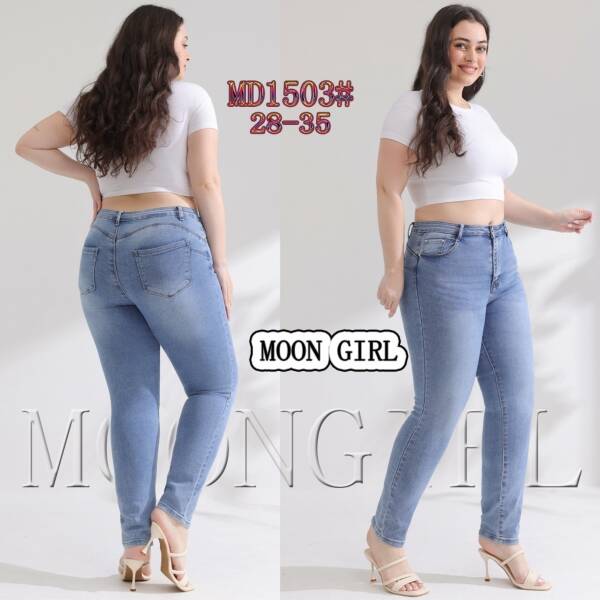 Spodnie damskie jeans Roz 28-35, 1 Kolor Paczka 10 szt