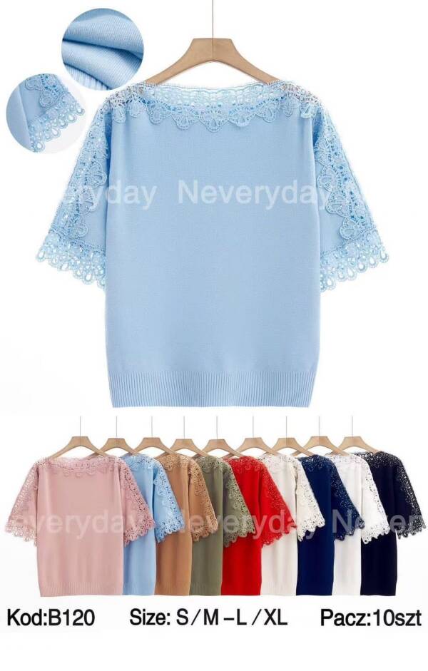 Swetry damskie Roz S/M-L/XL, Mix kolor, Paszka 10 szt