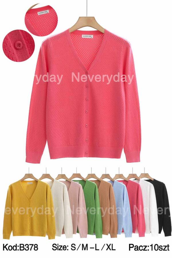 Swetry damskie Roz S/M-L/XL, Mix kolor, Paszka 10 szt