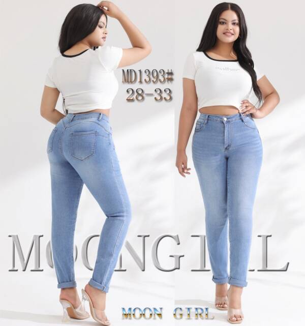 Spodnie damskie jeans Roz 28-33, 1 Kolor Paczka 10 szt