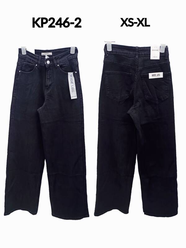 Spodnie damskie jeans Roz XS-XL, 1 Kolor Paczka 10 szt