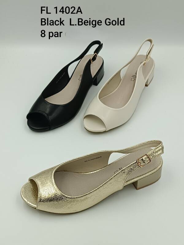 Sandały na obcasie damskie 36-41/ 8 par