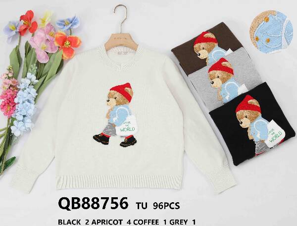 Swetry damskie (Francja produkt) Roz Standard, Mix kolor, Paszka 8 szt