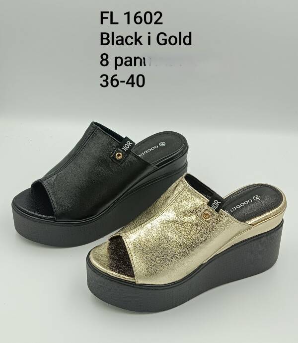 Klapki damskie 36-40/ 8 par