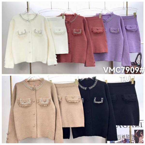 Komplet damskie (Francja produkt) Roz Standard, Mix kolor, Paszka 6 szt