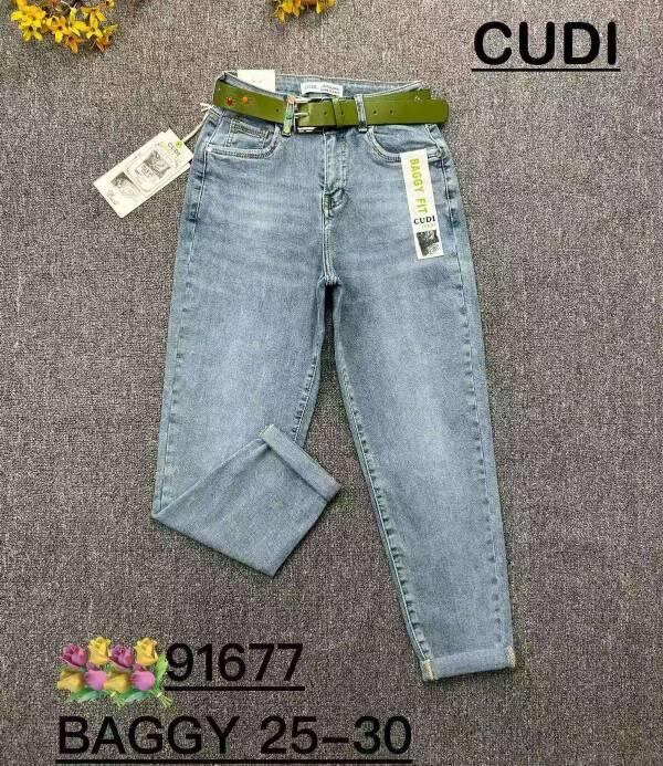 Spodnie damskie jeans Roz 26-30, 1 kolor, Paszka 10 szt