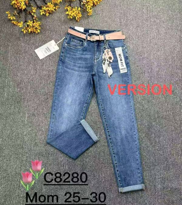 Spodnie damskie jeans Roz 26-30, 1 kolor, Paszka 10 szt
