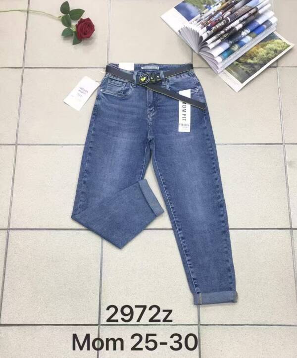 Spodnie damskie jeans Roz 26-30, 1 kolor, Paszka 10 szt