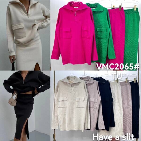Komplet damskie (Francja produkt) Roz Standard, Mix kolor, Paszka 6 szt