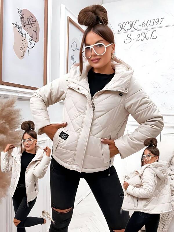  Kurtka damskie cienka Roz S-2XL, 1 Kolor Paczka 5 szt 