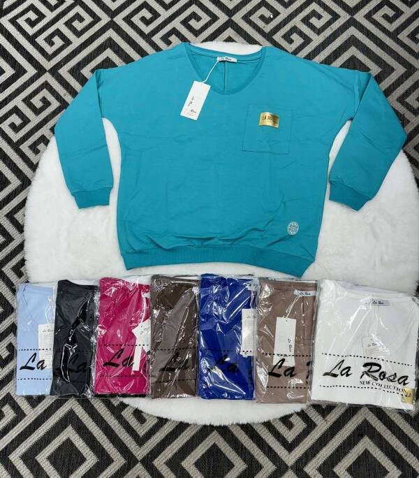 Bluzki damskie Roz Standard, Mix kolor, Paszka 10 szt