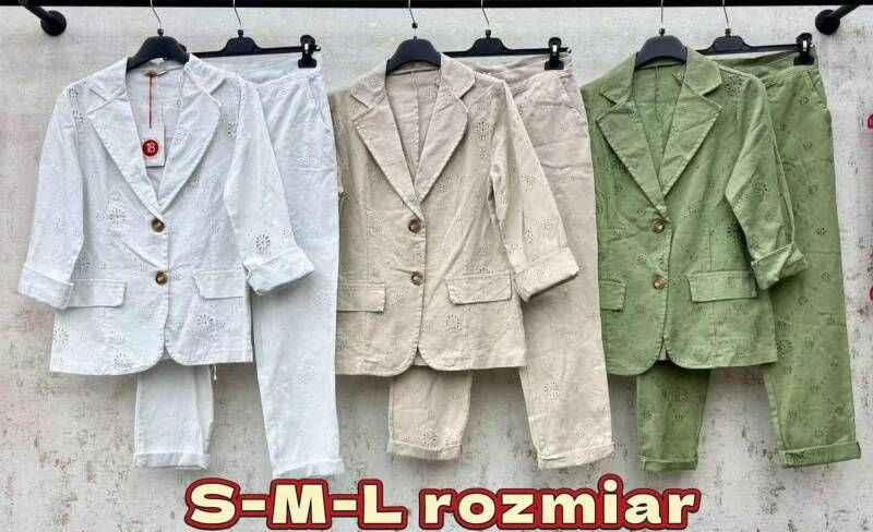 Komplet damskie (Włoskie produkt) Roz S-M-L Mix kolor Paczka 5 szt