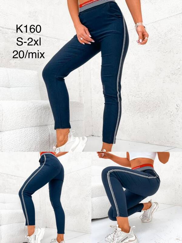 Leginsy damskie Roz S-2XL, 1 Kolor Paczka 20 szt