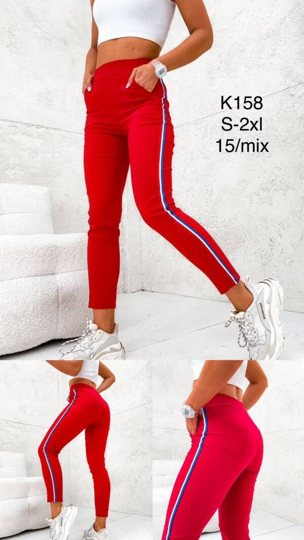Leginsy damskie Roz S-2XL, 1 Kolor Paczka 15 szt
