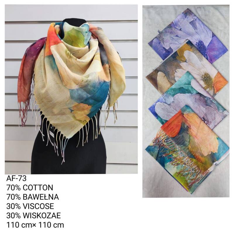 Chuska damskie Roz Standard Paczka 12 szt Mix kolor