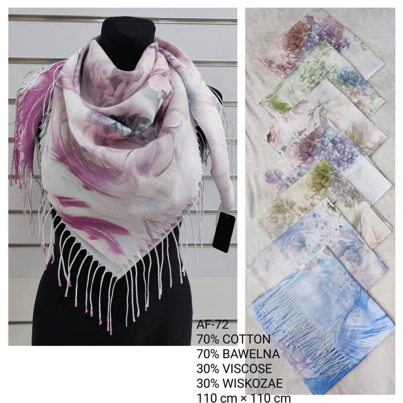 Chuska damskie Roz Standard Paczka 12 szt Mix kolor