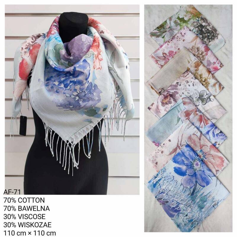 Chuska damskie Roz Standard Paczka 12 szt Mix kolor
