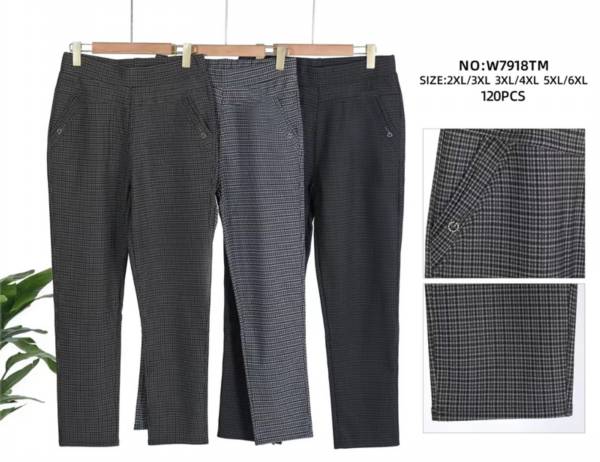 Spodnie materiałowe meskie Roz 2XL-6XL, 1 Kolor .Paczka 12 szt
