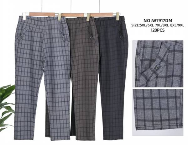 Spodnie materiałowe meskie Roz 5XL-9XL, 1 Kolor .Paczka 12 szt