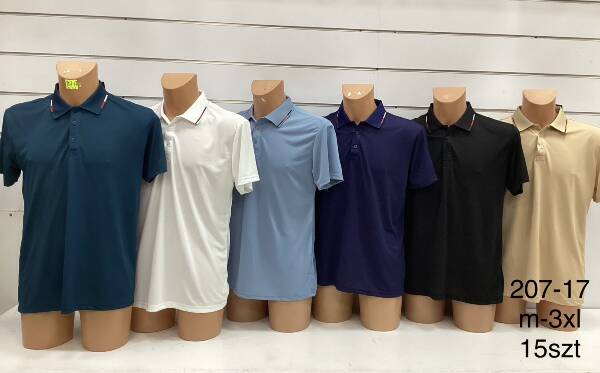 Bluzka męska Roz M-3XL. Mix kolor. Paczka 15 szt