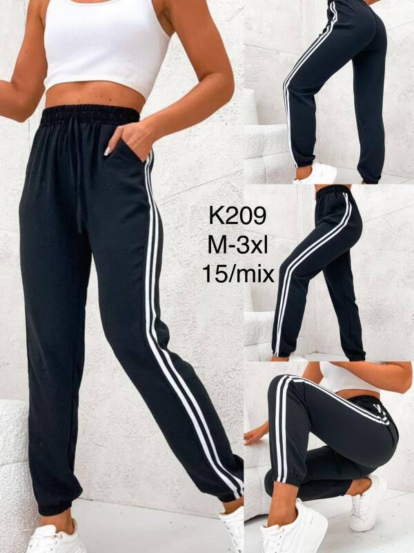 Spodnie damskie Roz M-3XL, 1 Kolor Paczka 15 szt