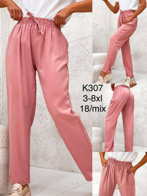 Spodnie damskie Roz 3XL-8XL, 1 Kolor Paczka 18 szt