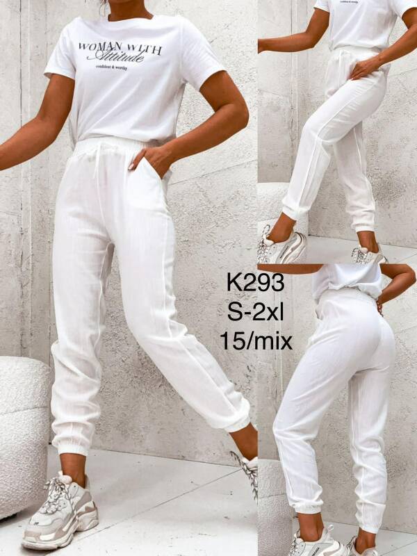 Spodnie damskie Roz S-2XL, Mix Kolor Paczka 15 szt