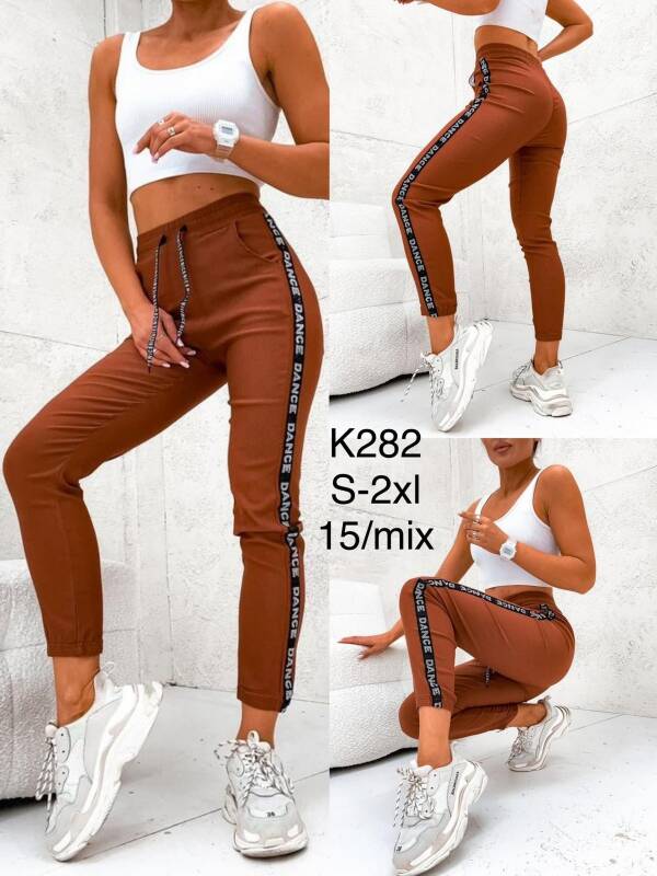 Leginsy damskie Roz S-2XL, 1 Kolor Paczka 15 szt