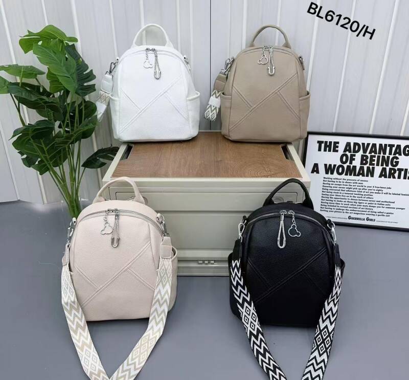 Plecak damskie. Roz Standard. Mix Kolor . Paszka 6 szt
